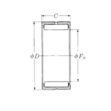 Подшипник HJ-223016 NSK