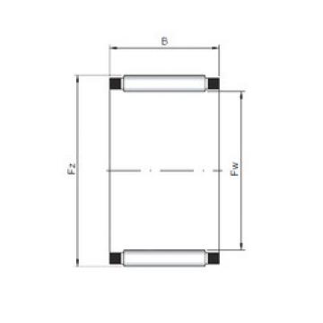 Подшипник K15x19x13 CX