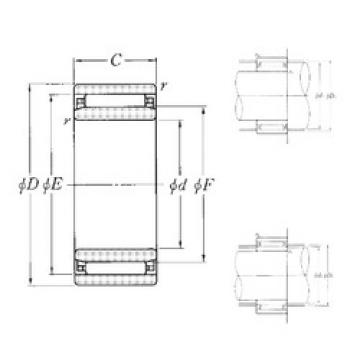 Подшипник NAO-25×40×17 NTN