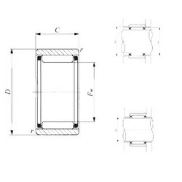 Подшипник RNAF 506220 IKO