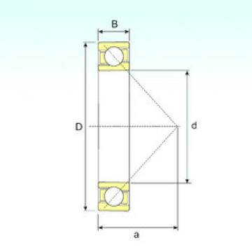 Подшипник 71952 A ISB