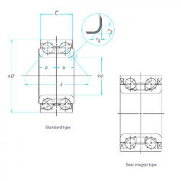 Подшипник DAC4580W-2CS66 KOYO