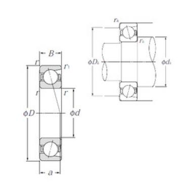 Подшипник 7307C NTN