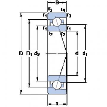 Подшипник 7009 ACE/P4A SKF