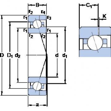 Подшипник 709 ACE/HCP4AH SKF