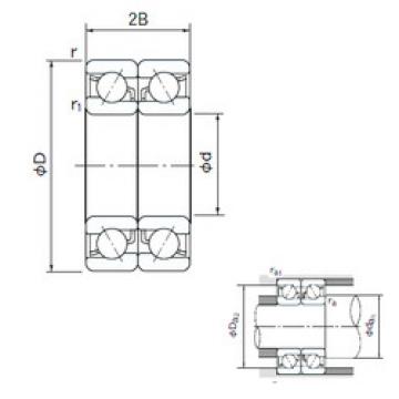 Подшипник 7208BDB NACHI