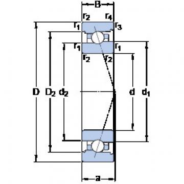 Подшипник 71909 ACB/P4A SKF