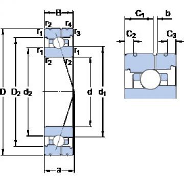 Подшипник 71915 ACB/HCP4AL SKF