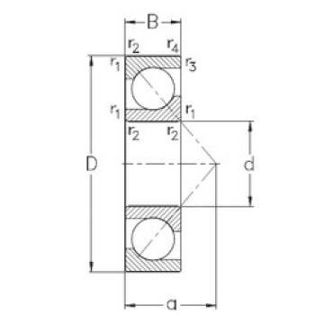 Подшипник 7204-BECB-MP NKE