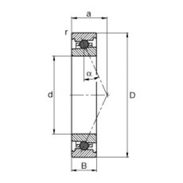 Подшипник HC7015-E-T-P4S FAG