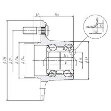 Подшипник HUB122-12 NTN