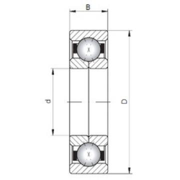 Подшипник QJ1019 ISO