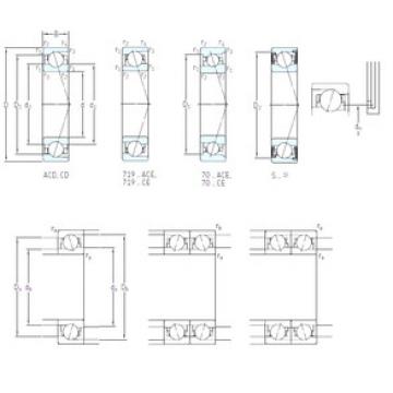 Подшипник S7003 CE/P4A SKF