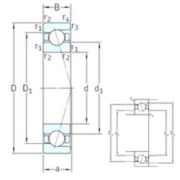 Подшипник SEA35 /NS 7CE1 SNFA