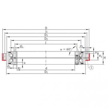 Подшипник ZKLDF460 INA