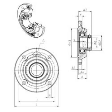 Подшипник ESFEE205 SNR