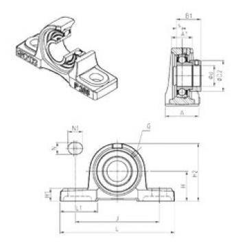 Подшипник ESP208 SNR