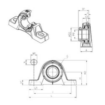 Подшипник ESPE202 SNR