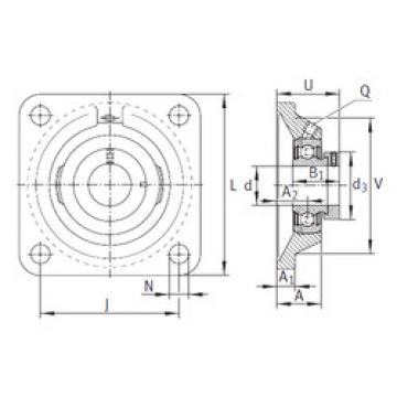 Подшипник PCJ25-N-FA125 INA