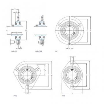 Подшипник PF 17 FM SKF