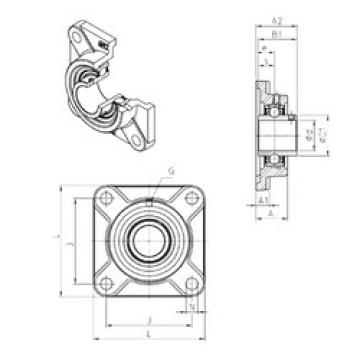 Подшипник UCF317 SNR