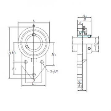 Подшипник UCFB206-18 KOYO