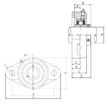 Подшипник UCFL207 CX