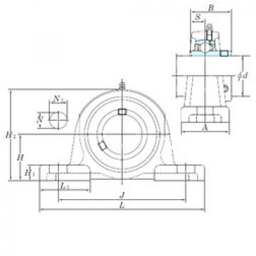 Подшипник UCPX18 KOYO