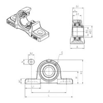 Подшипник UCP215 SNR