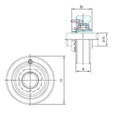 Подшипник UKC305+H2305 NACHI