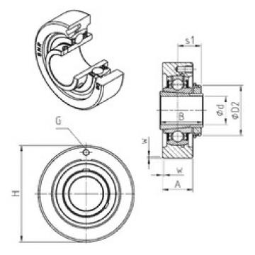 Подшипник UKC210H SNR