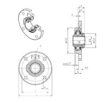 Подшипник UKFCE210H SNR