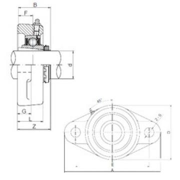 Подшипник UKFL211 CX