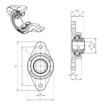 Подшипник UKFL318H SNR