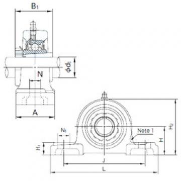 Подшипник UKP311+H2311 NACHI