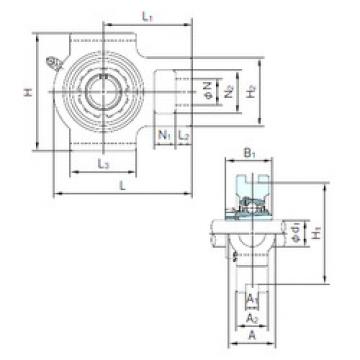 Подшипник UKT309+H2309 NACHI