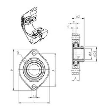 Подшипник USFD203M100 SNR