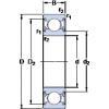 Bantalan 6005-2RSH SKF