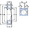 Подшипник 7017 CD/HCP4AL SKF