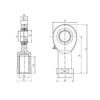 Подшипник SI 12 ISO