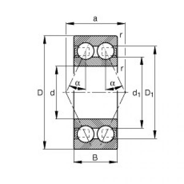 Подшипник 3211-BD-TVH FAG #1 image