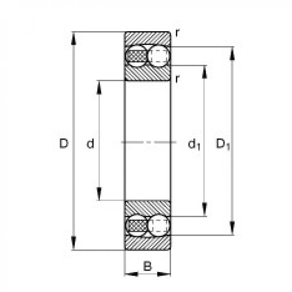 Подшипник 1210-TVH FAG #1 image