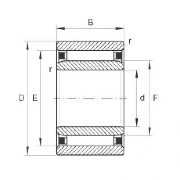 Подшипник NAO40X55X17 INA #1 image