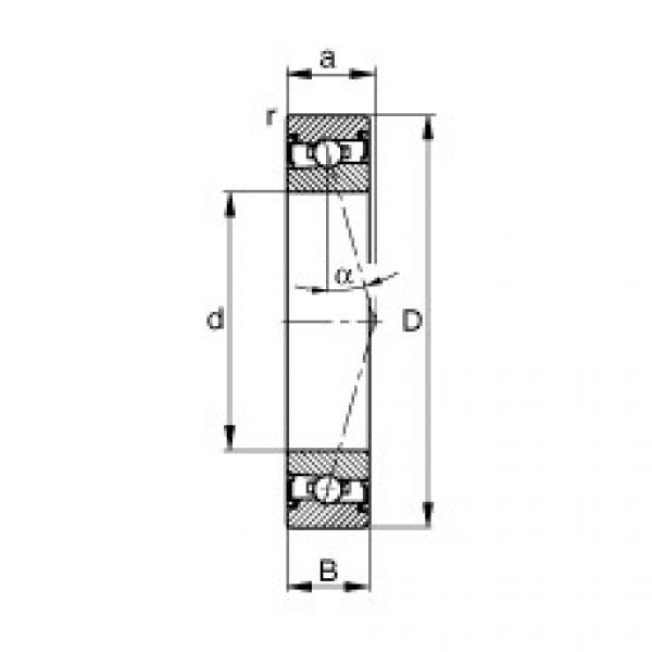 Подшипник HSS7018-C-T-P4S FAG #1 image