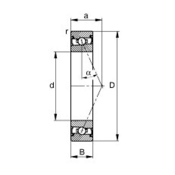 Подшипник HSS7028-E-T-P4S FAG #1 image