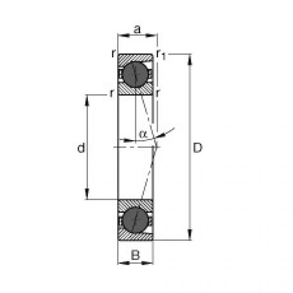 Подшипник HCB7009-C-T-P4S FAG #1 image