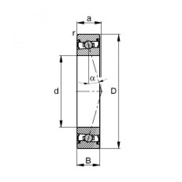 Подшипник HCS71915-C-T-P4S FAG #1 image