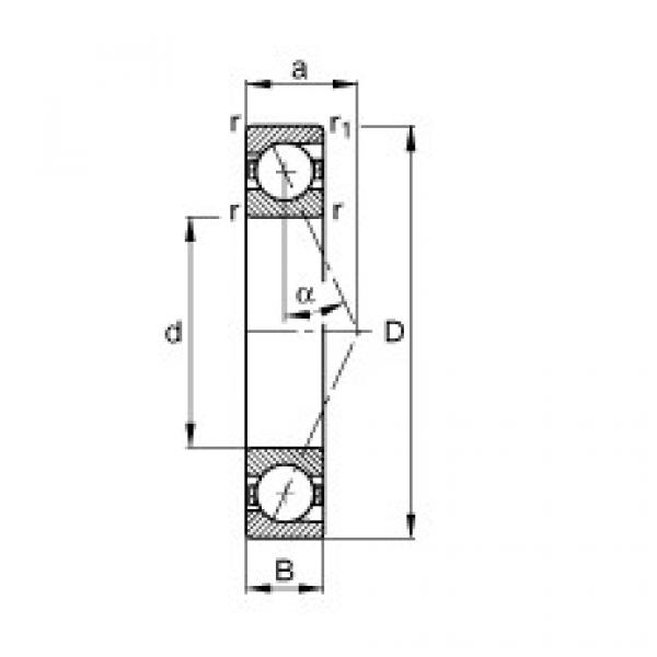 Подшипник B7005-E-T-P4S FAG #1 image