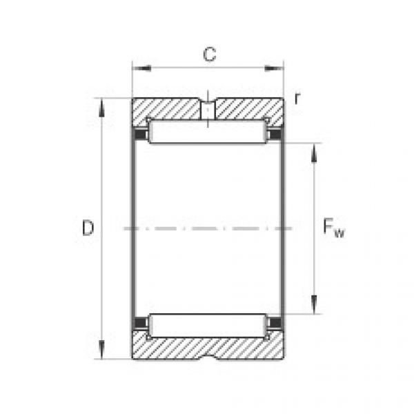 Подшипник NK21/20 INA #1 image