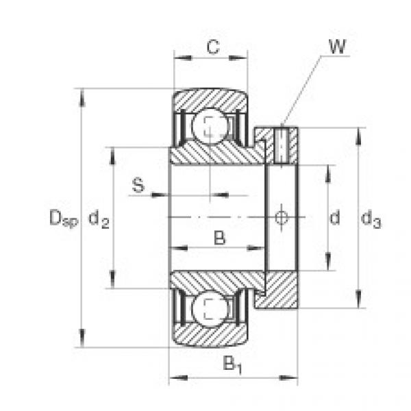 Подшипник RAE20-NPP-B INA #1 image